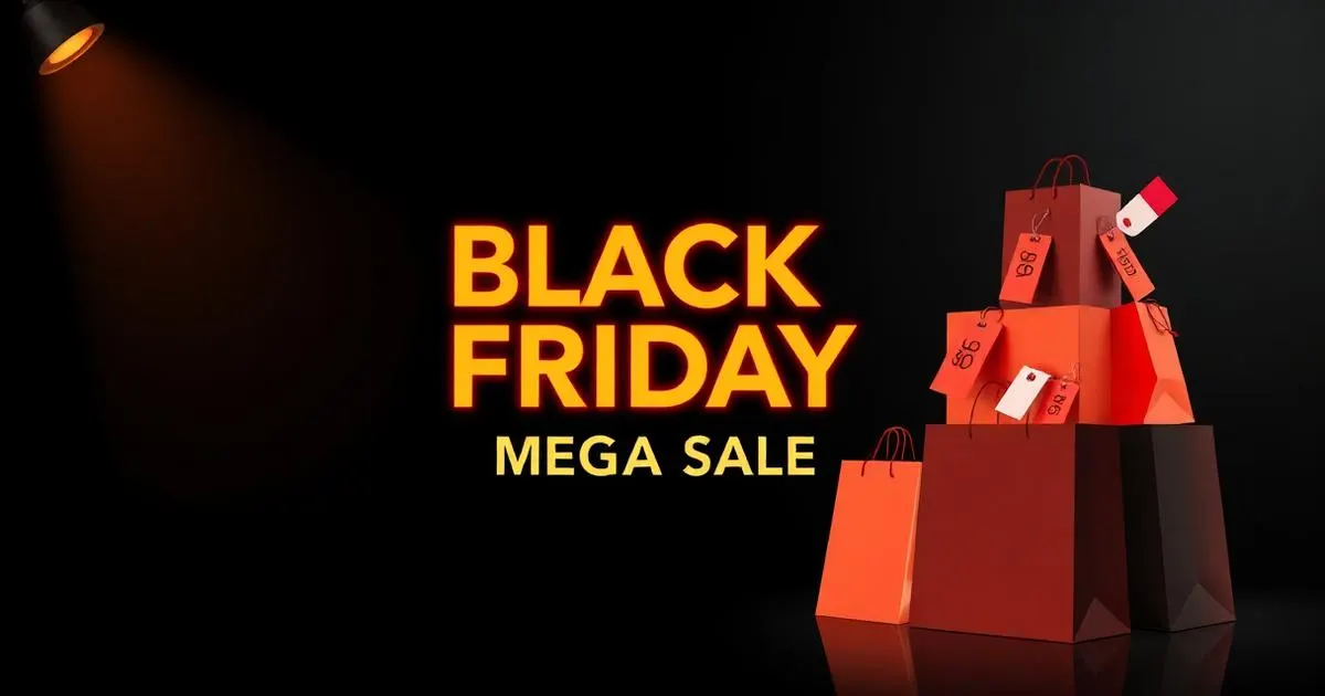 Black Friday Sale 2026 sale banner with festive offers on DNDTricks