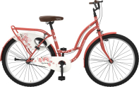 Lifelong Llwbc2601 With Caliper Brakes And Rigid Fork 27.5 T Road Cycle(Single Speed, Black)